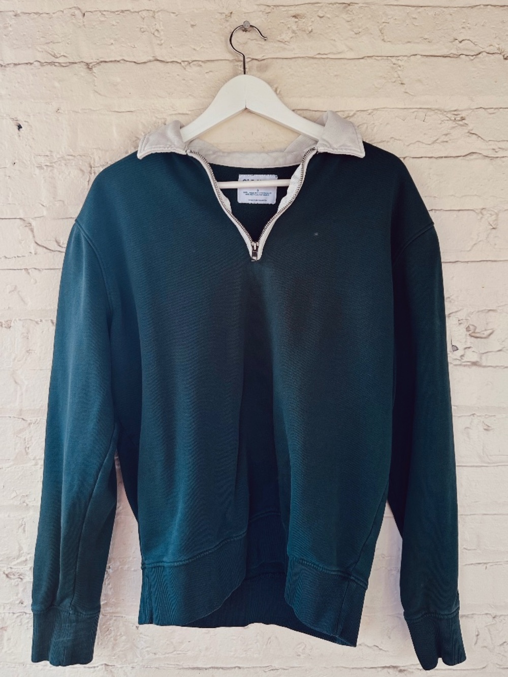 Sage Green Quarter Zip